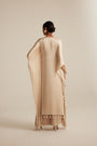 Light Beige Kaftaan Set