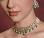 Maharani Pearl and Emerald Choker
