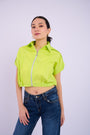 Daphnie Top - Lime Green