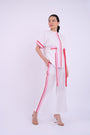 Brooke Short Sleeve Set - White