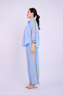 Harper Top - Light Blue