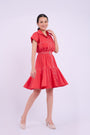 Sasha Dress - Berry Red
