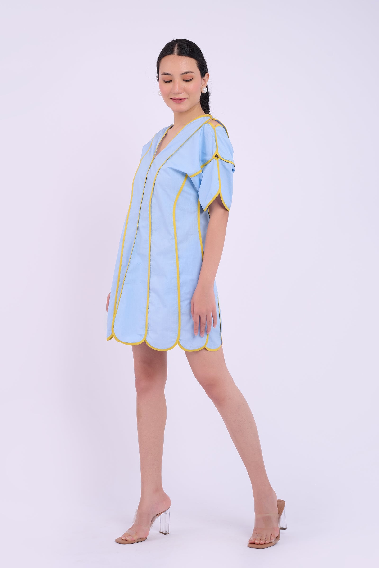 Hally Dress - Light Blue