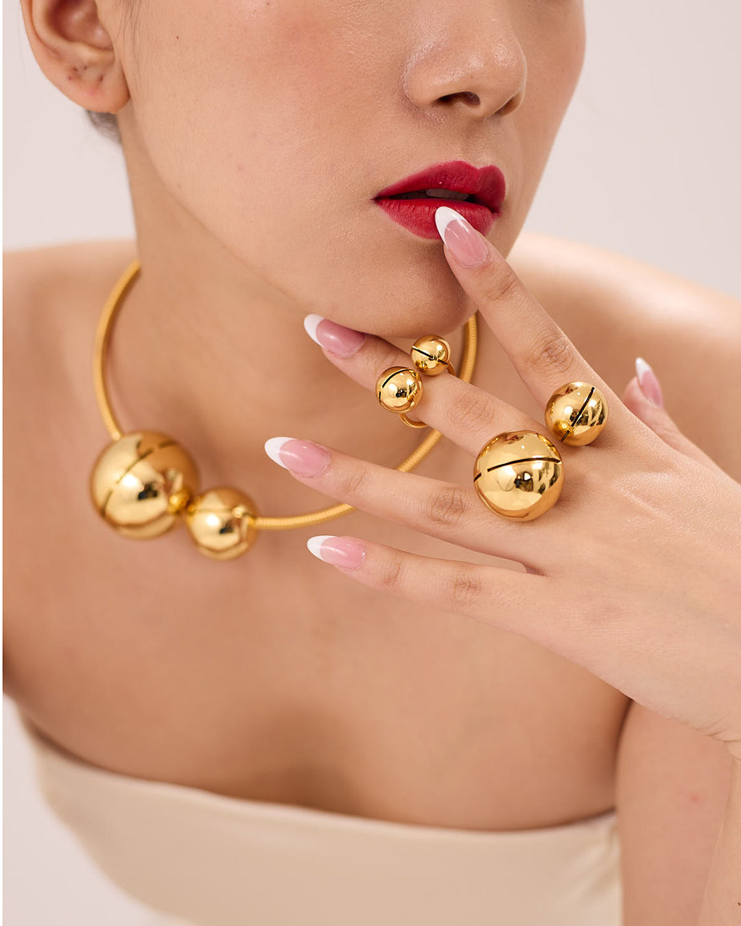 Cannes midi rings