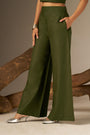 High Waisted Flared Pants